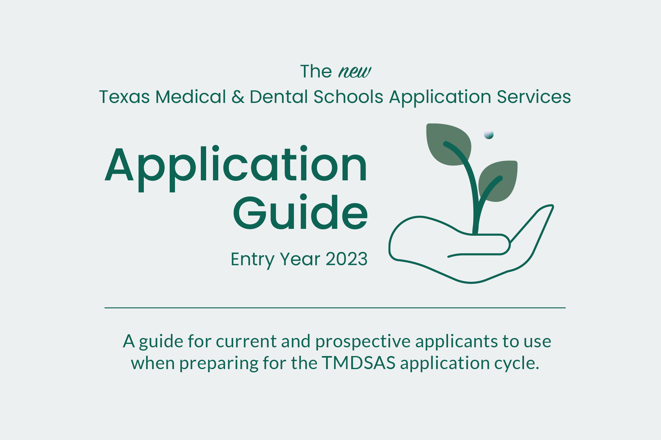 Access the Application Guide for Entry Year 2023!